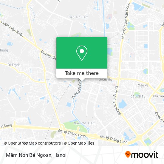 Mầm Non Bé Ngoan map