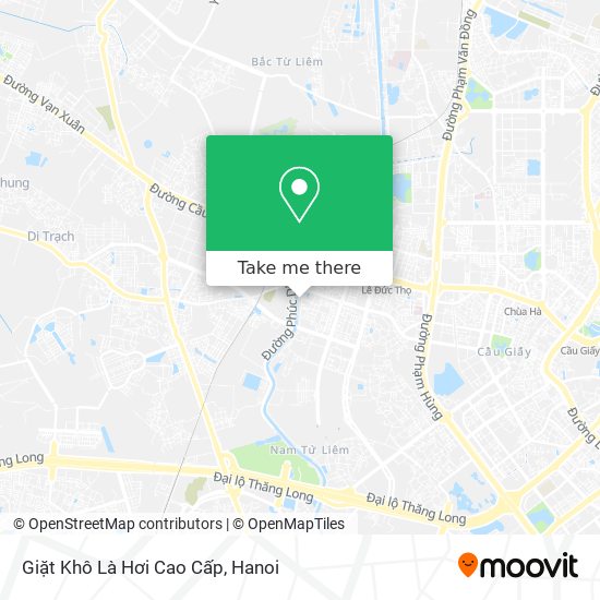 Giặt Khô Là Hơi Cao Cấp map