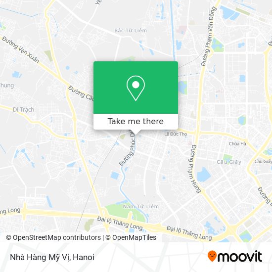 Nhà Hàng Mỹ Vị map