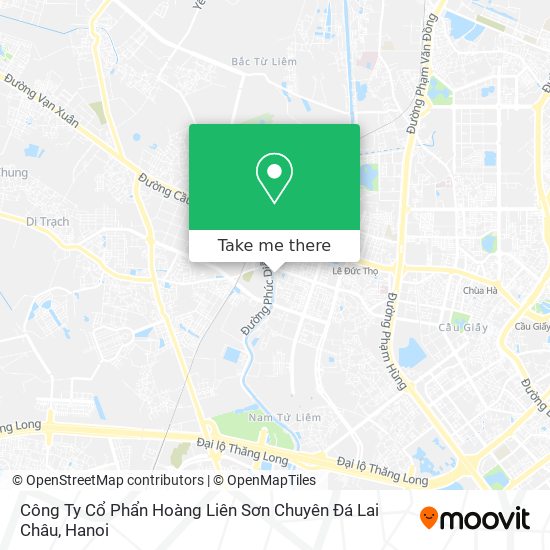 Công Ty Cổ Phẩn Hoàng Liên Sơn Chuyên Đá Lai Châu map