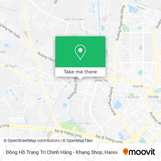 Đồng Hồ Trang Trí Chính Hãng - Khang Shop map