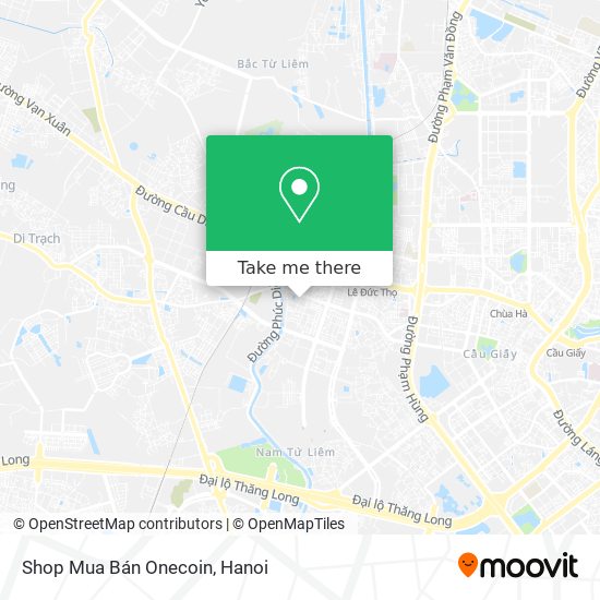 Shop Mua Bán Onecoin map