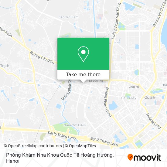 Phòng Khám Nha Khoa Quốc Tế Hoàng Hường map