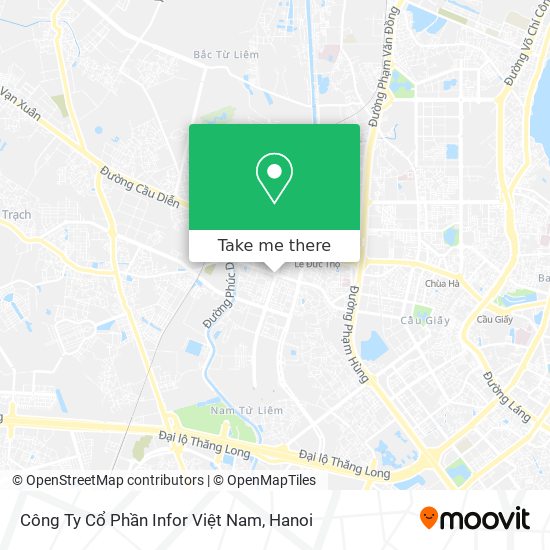 Công Ty Cổ Phần Infor Việt Nam map
