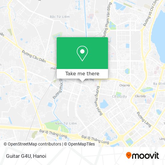 Guitar G4U map