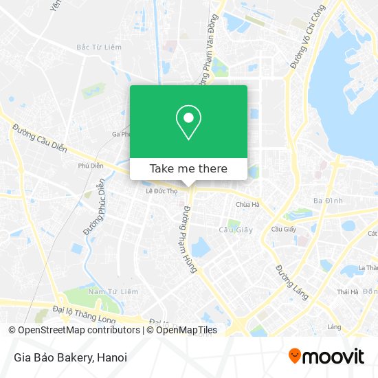 Gia Bảo Bakery map