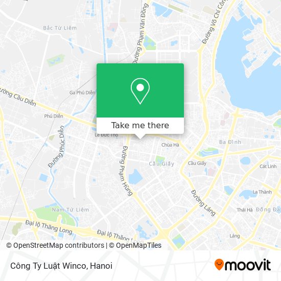 Công Ty Luật Winco map