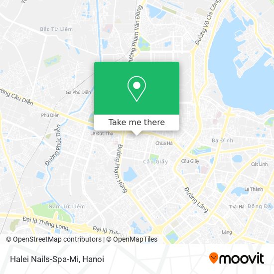 Halei Nails-Spa-Mi map