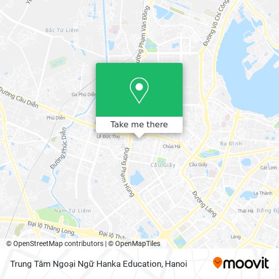Trung Tâm Ngoại Ngữ Hanka Education map