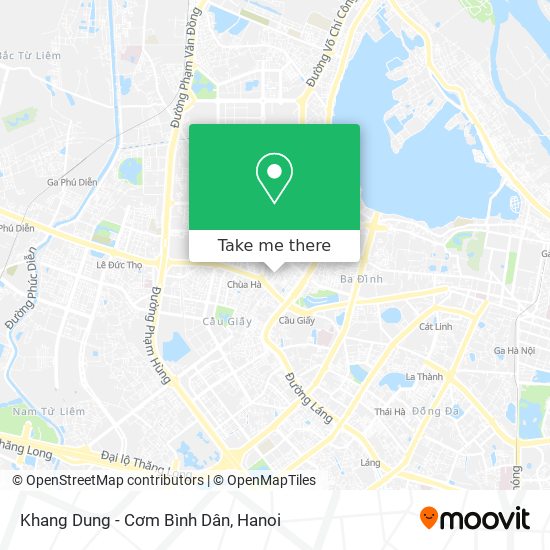 Khang Dung - Cơm Bình Dân map