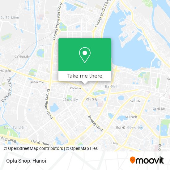 Opla Shop map