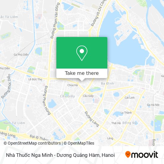 Nhà Thuốc Nga Minh - Dương Quảng Hàm map