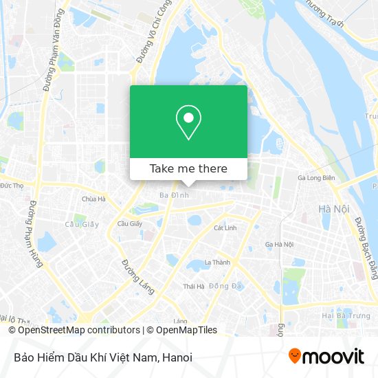 Bảo Hiểm Dầu Khí Việt Nam map