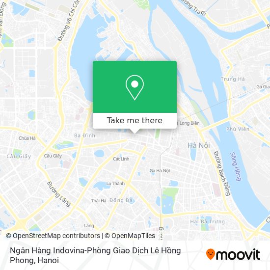 Ngân Hàng Indovina-Phòng Giao Dịch Lê Hồng Phong map