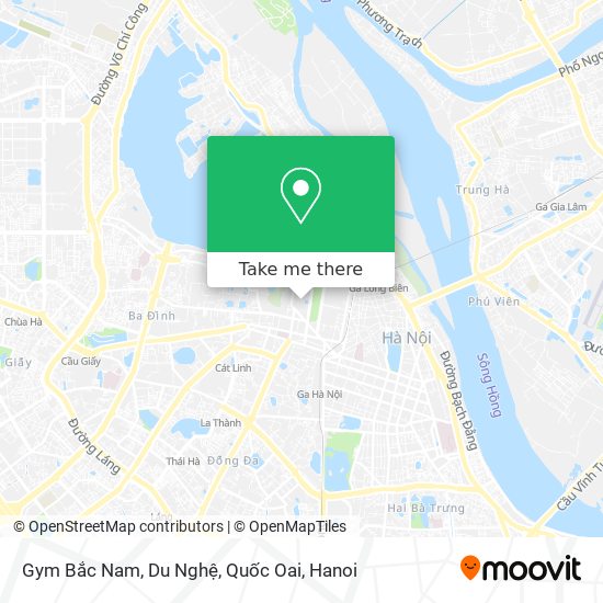 Gym Bắc Nam, Du Nghệ, Quốc Oai map