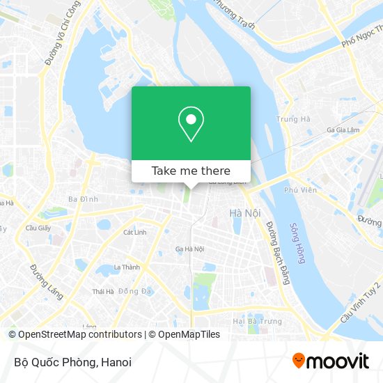 Bộ Quốc Phòng map