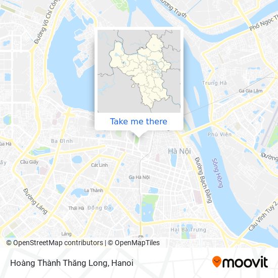 Hoàng Thành Thăng Long map