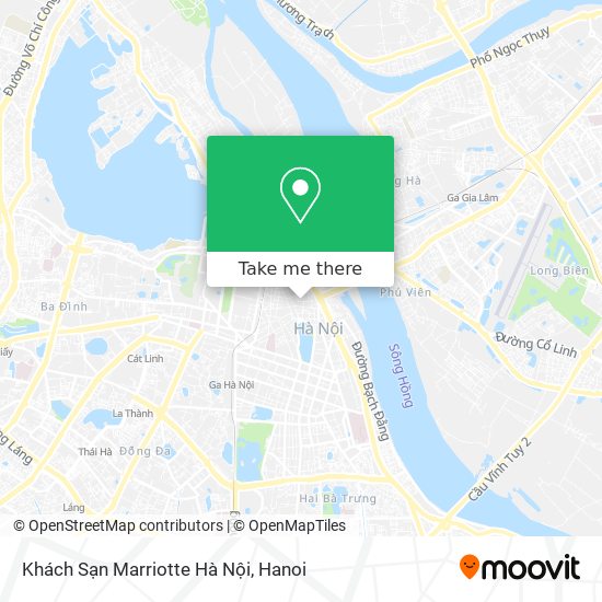 Khách Sạn Marriotte Hà Nội map