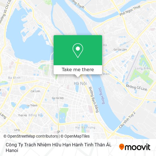 Công Ty Trách Nhiệm Hữu Hạn Hành Tinh Thân Ái map