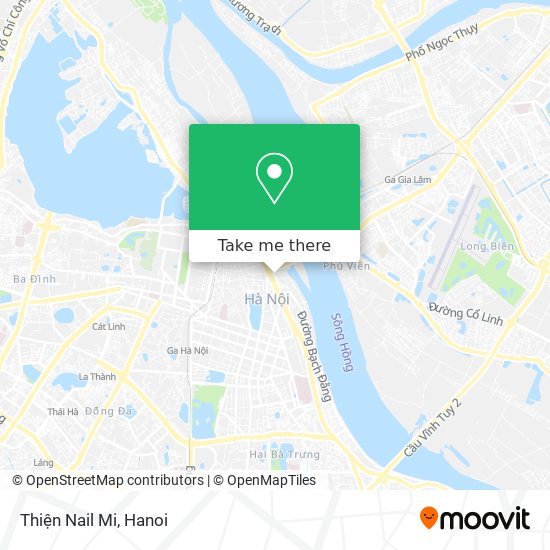 Thiện Nail Mi map