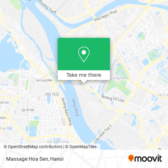 Massage Hoa Sen map