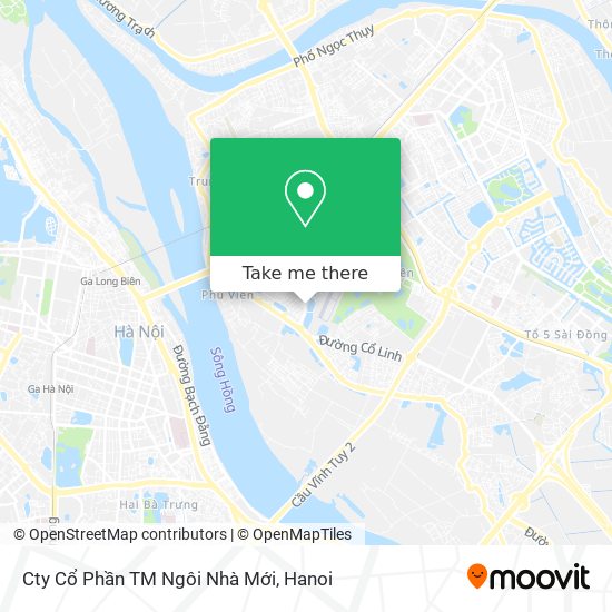 Cty Cổ Phần TM Ngôi Nhà Mới map