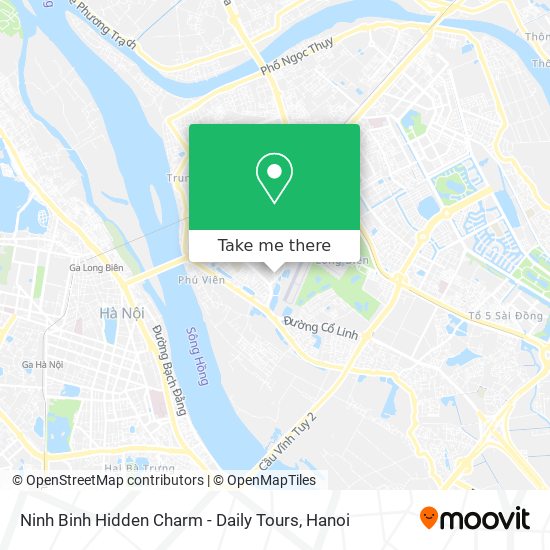 Ninh Binh Hidden Charm - Daily Tours map