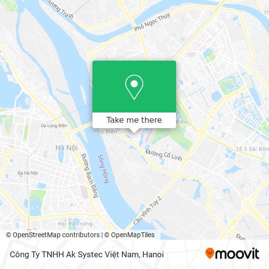 Công Ty TNHH Ak Systec Việt Nam map