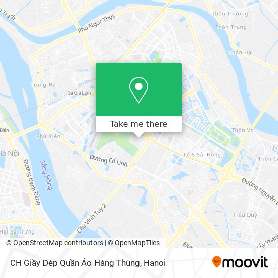 CH Giầy Dép Quần Áo Hàng Thùng map