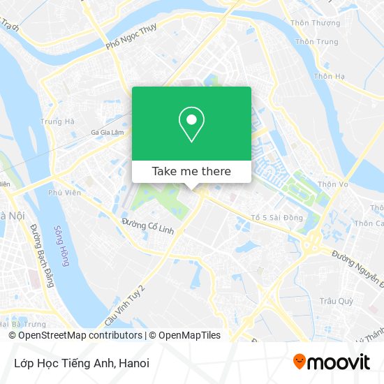 Lớp Học Tiếng Anh map