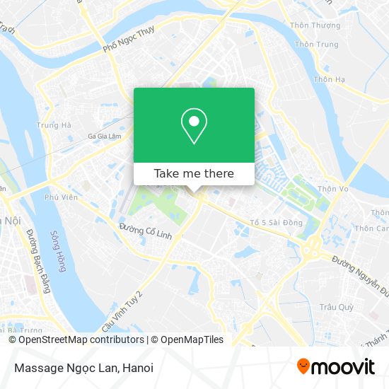 Massage Ngọc Lan map