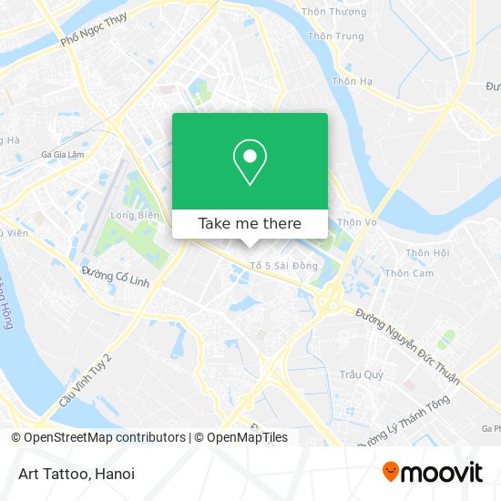 Art Tattoo map