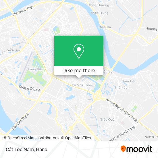 Cắt Tóc Nam map