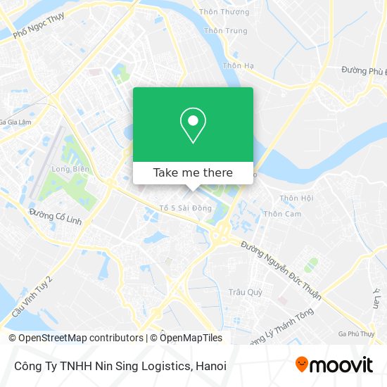 Công Ty TNHH Nin Sing Logistics map