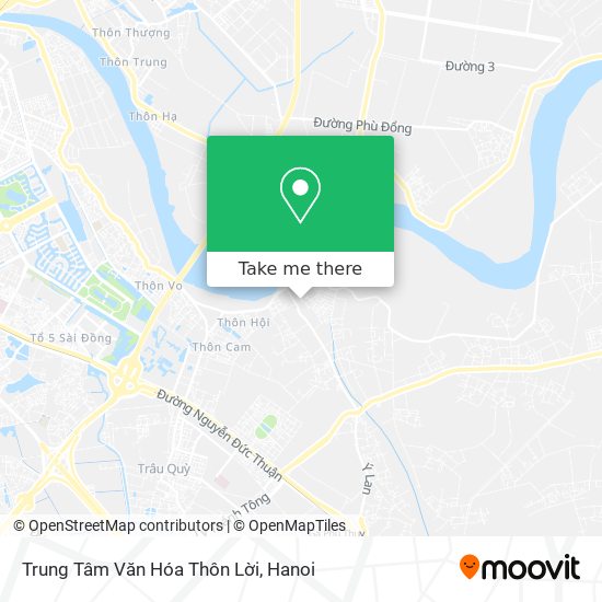 Trung Tâm Văn Hóa Thôn Lời map