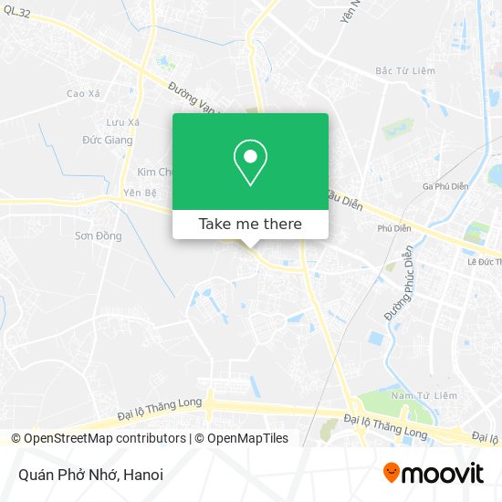 Quán Phở Nhớ map