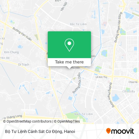 Bộ Tư Lệnh Cảnh Sát Cơ Động map