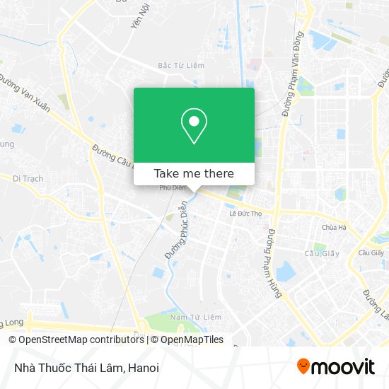 Nhà Thuốc Thái Lâm map