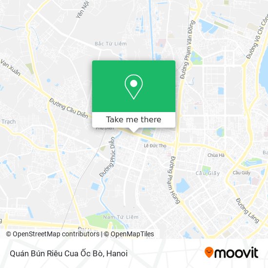 Quán Bún Riêu Cua Ốc Bò map