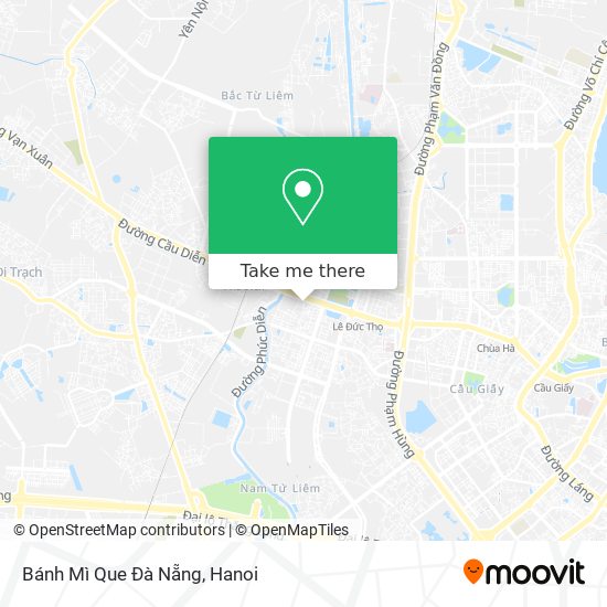 Bánh Mì Que Đà Nẵng map