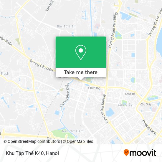 Khu Tập Thể K40 map