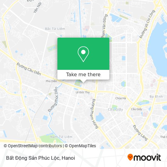 Bất Động Sản Phúc Lộc map