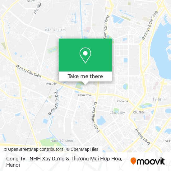 Công Ty TNHH Xây Dựng & Thương Mại Hợp Hòa map