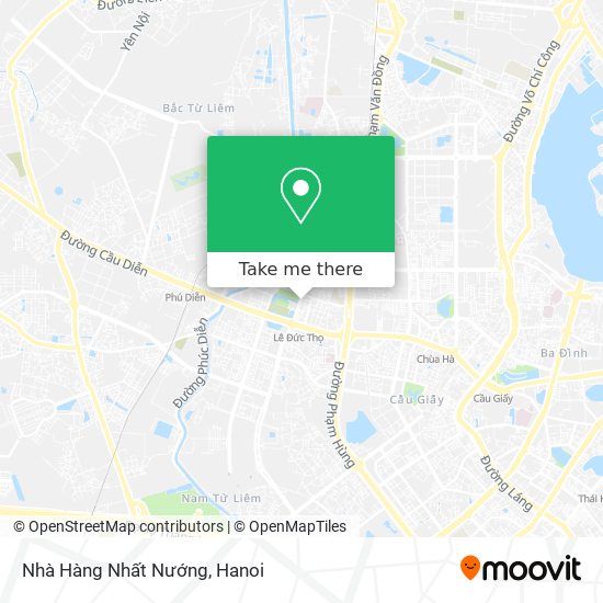 Nhà Hàng Nhất Nướng map