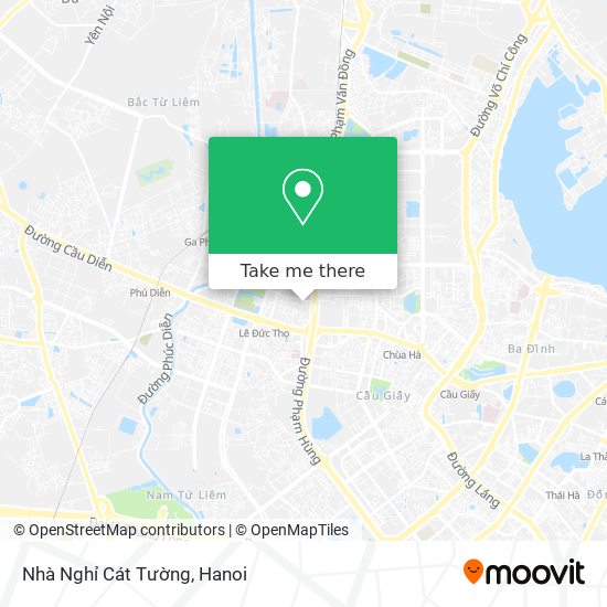 Nhà Nghỉ Cát Tường map