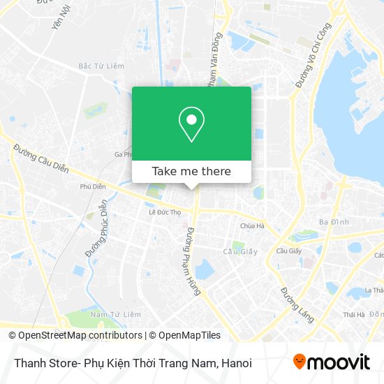Thanh Store- Phụ Kiện Thời Trang Nam map