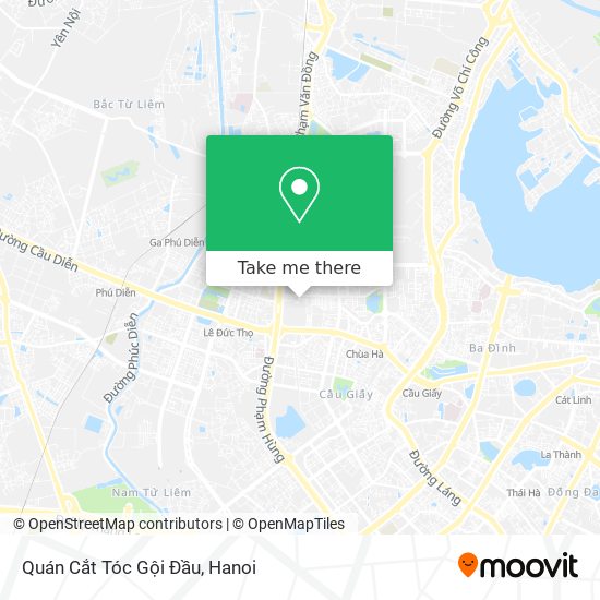 Quán Cắt Tóc Gội Đầu map