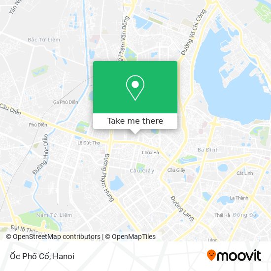 Ốc Phố Cổ map