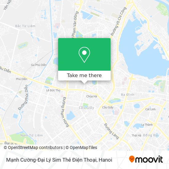 Mạnh Cường-Đại Lý Sim Thẻ Điện Thoại map