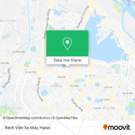 Bệnh Viện Xe Máy map